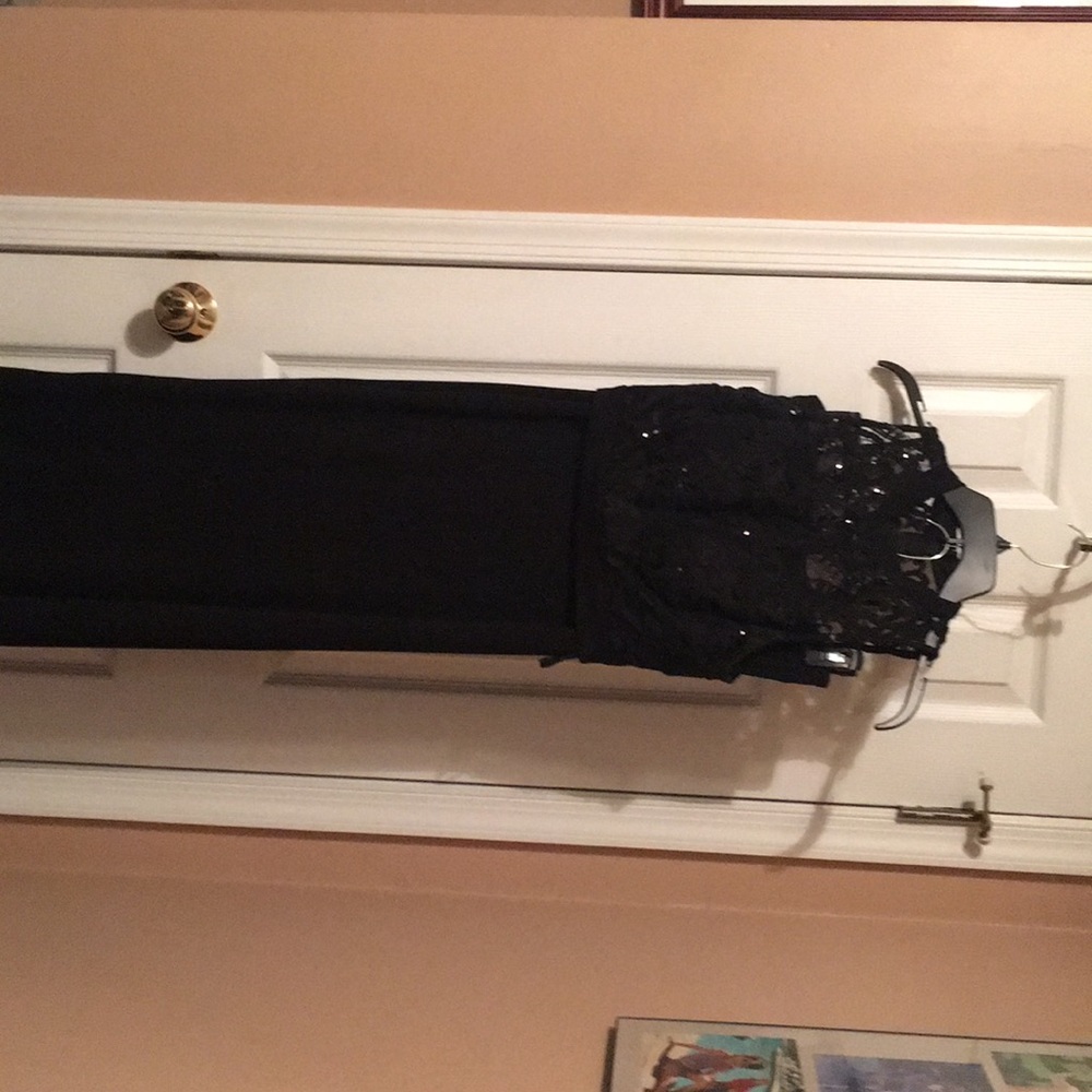 Two piece prom dress